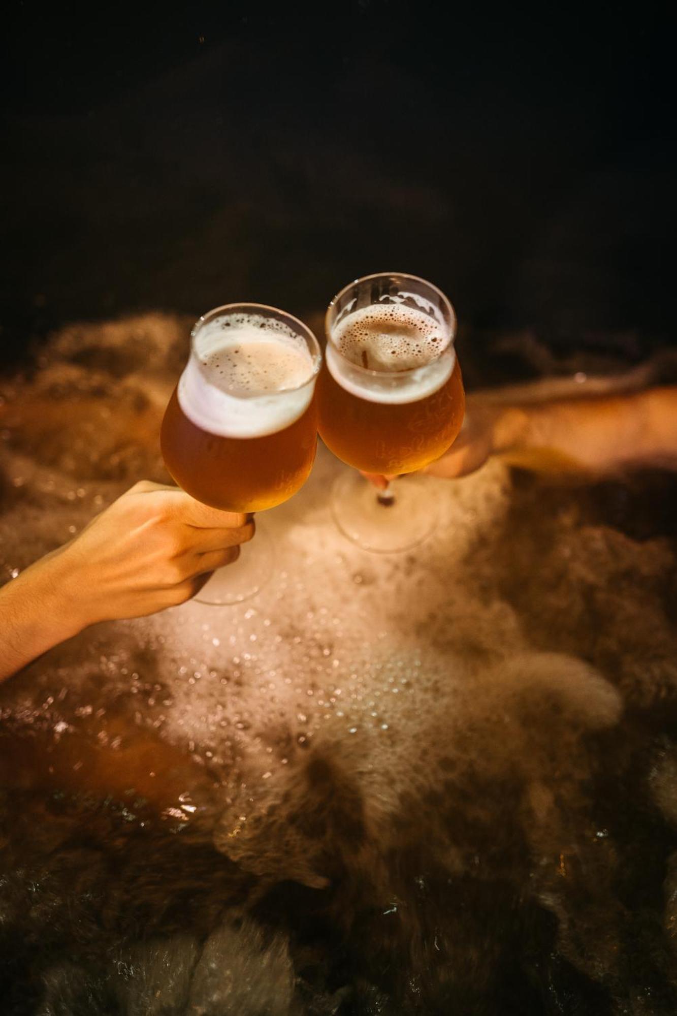 Ankerbraeu Ferienwohnungen Brauerei Bierbad シュタイナハ エクステリア 写真