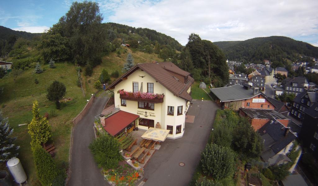 Ankerbraeu Ferienwohnungen Brauerei Bierbad シュタイナハ エクステリア 写真
