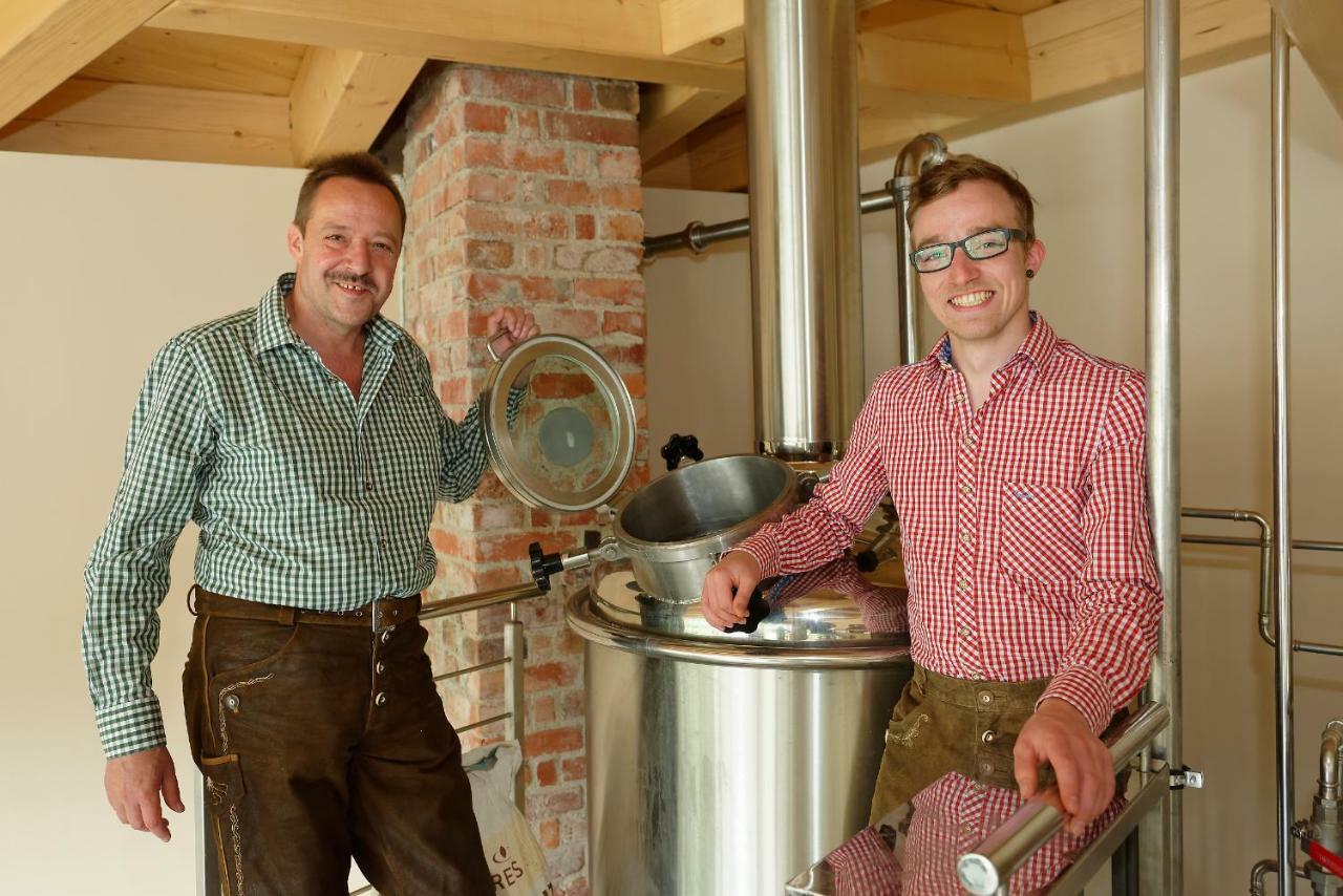 Ankerbraeu Ferienwohnungen Brauerei Bierbad シュタイナハ エクステリア 写真