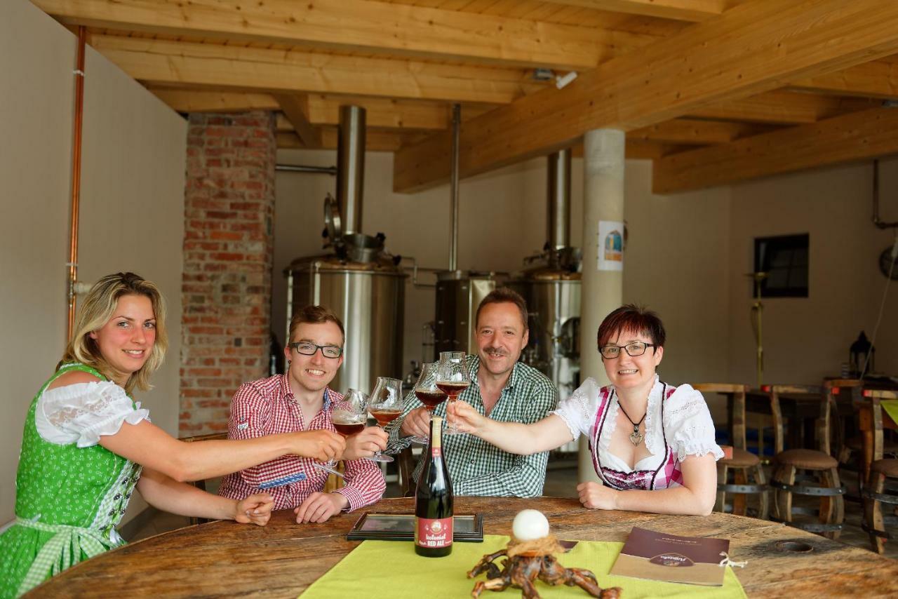 Ankerbraeu Ferienwohnungen Brauerei Bierbad シュタイナハ エクステリア 写真